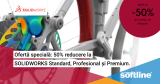 50% reducere la SOLIDWORKS Standard, Profesional și Premium